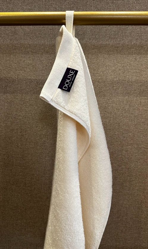 Handdoek zero-twist katoen | Cream | Outlet