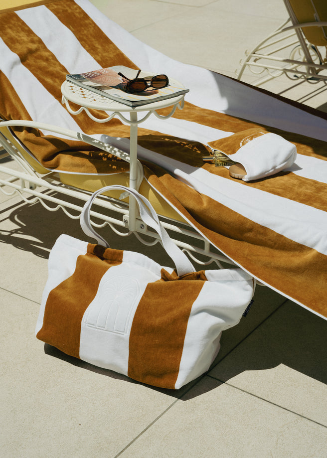 DOUXE Beach Essentials Set Mustard