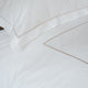 Dekbedovertrekset Egyptisch katoen Percal 400TC | Carmel Wit