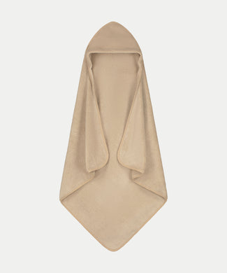 Badcape Baby zero-twist katoen | Latte