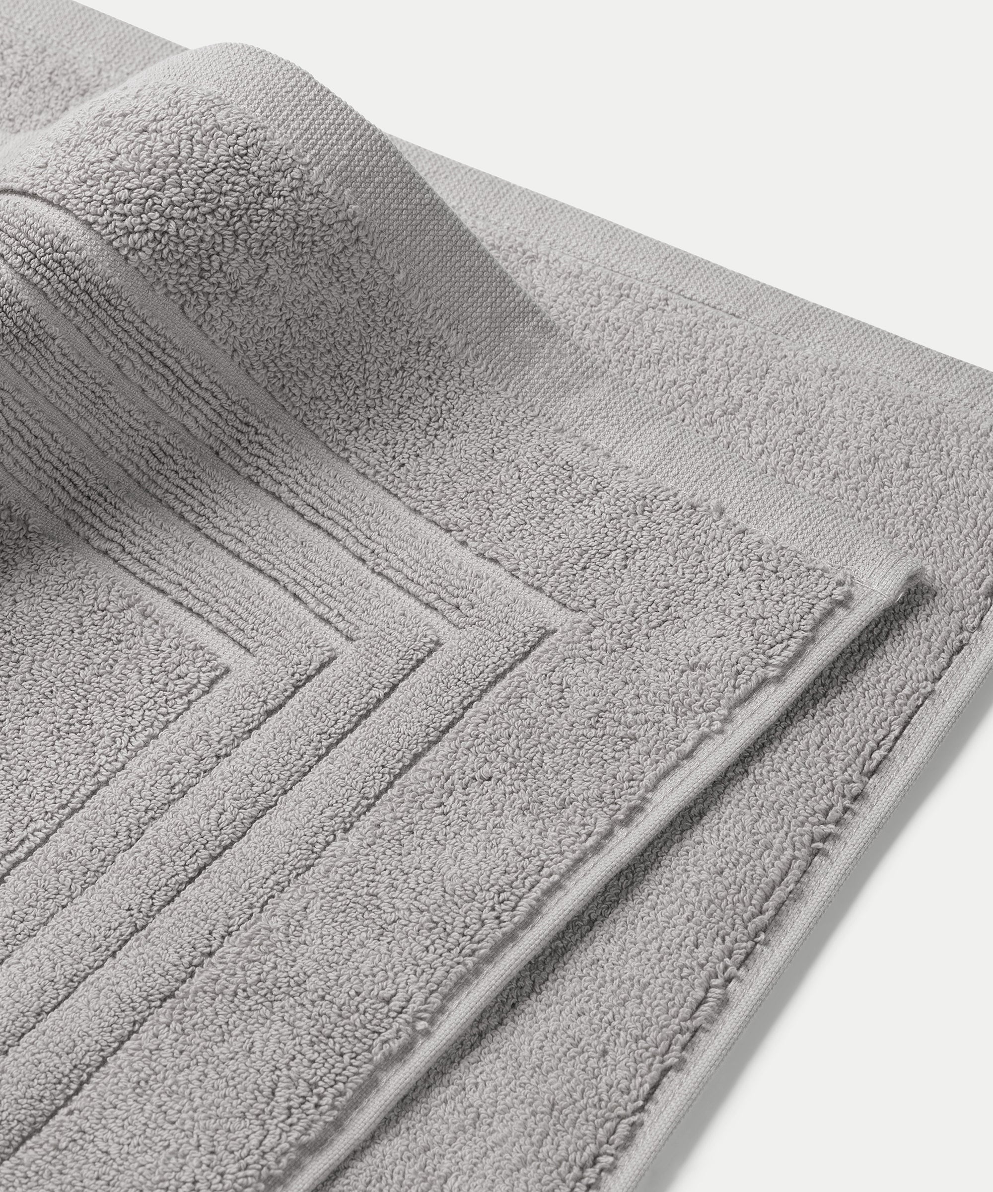 NatureMark Set van 2 Badstof Badmatten, 100% Katoen, 50x80cm, Donkergroen NatureMark Set van 2 Badstof Badmatten, 100% Katoen, 50x80cm, Donkergroen