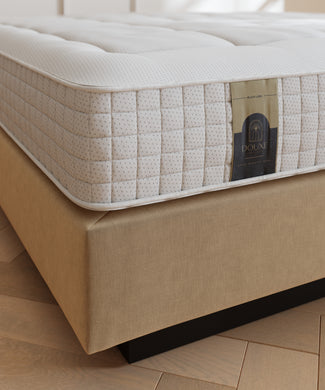 DOUXE Black Label Boxspring + Black Label Matras | Beige