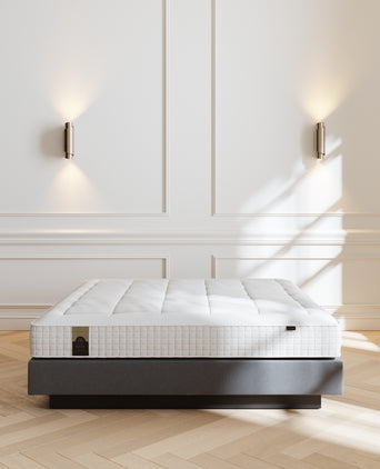 DOUXE Black Label Boxspring + Black Label Matras | Swedish Grey