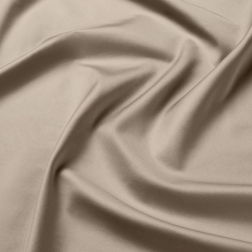 Dekbedovertrekset + Hoeslaken Egyptisch Katoen Satijn | Champagne