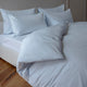 Dekbedovertrekset Egyptisch katoen Percal 400TC | Pastel Blue