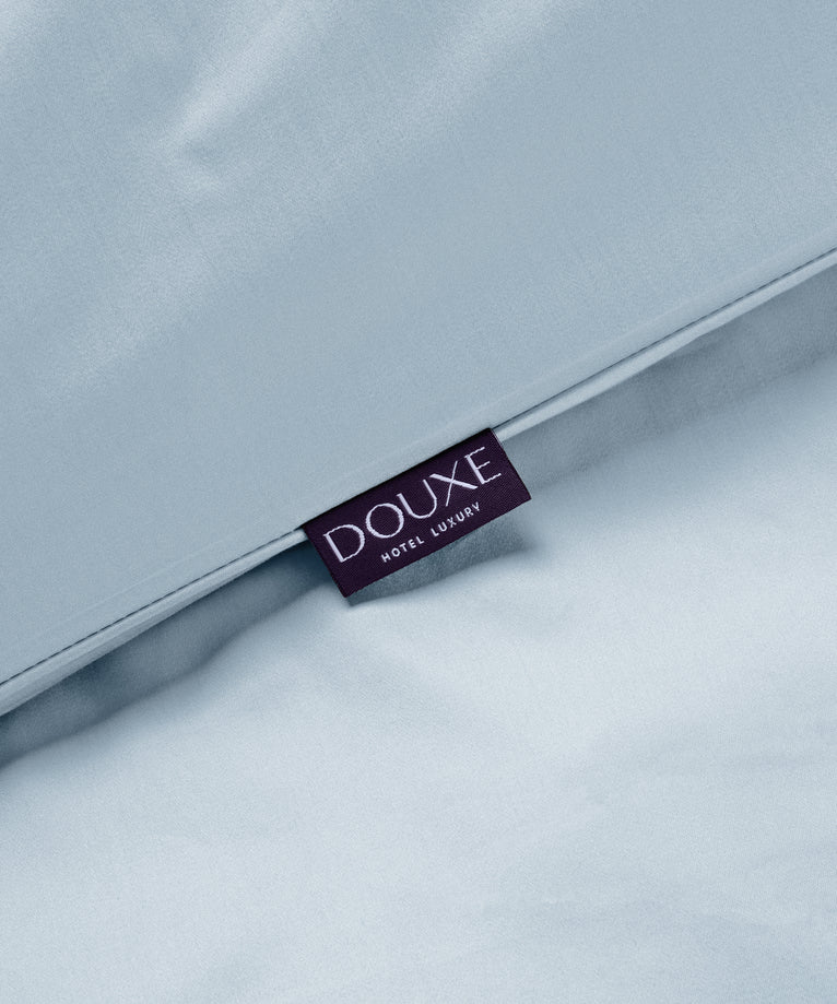 Dekbedovertrekset & Hoeslaken Satijn Pastel Blue