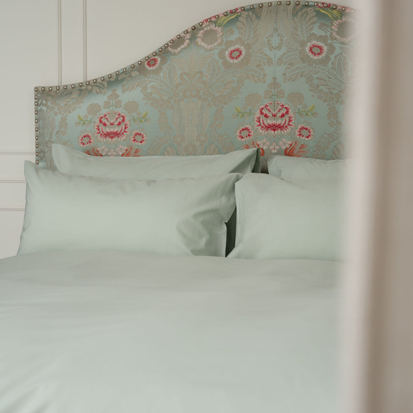 Dekbedovertrekset Egyptisch katoen Percal 400TC | Pastel Green