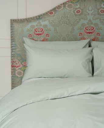 Dekbedovertrekset Egyptisch katoen Percal 400TC | Pastel Green