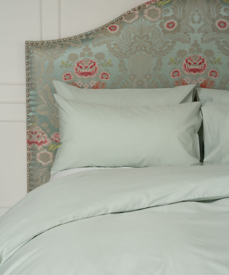Dekbedovertrekset Egyptisch katoen Percal 400TC | Pastel Green