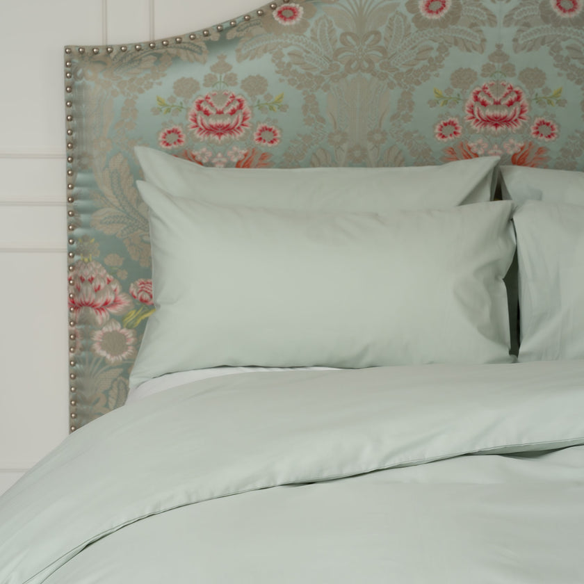 Dekbedovertrekset Egyptisch katoen Percal 400TC | Pastel Green