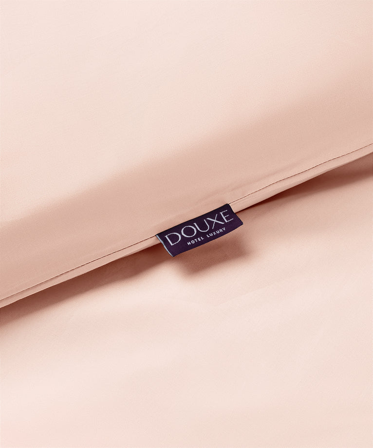 Dekbedovertrekset Egyptisch katoen Percal 400TC | Blush Pink