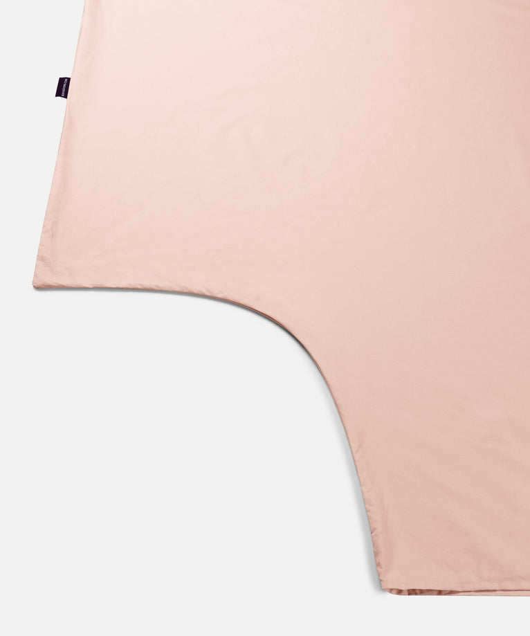 Kinderdekbedovertrek Egyptisch katoen Percal 400TC Blush Pink - Petit Hôtel
