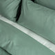 Dekbedovertrekset Egyptisch katoen Satijn 400TC | Sage Green