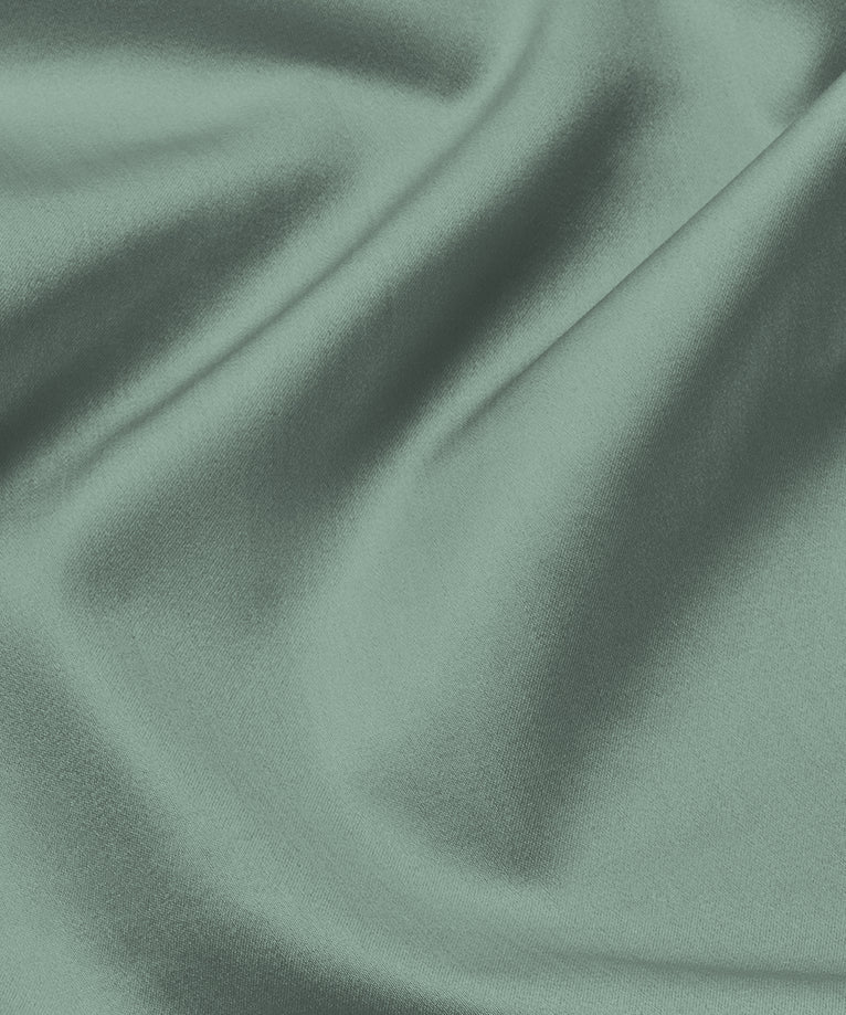 Dekbedovertrekset Egyptisch katoen Satijn 400TC | Sage Green