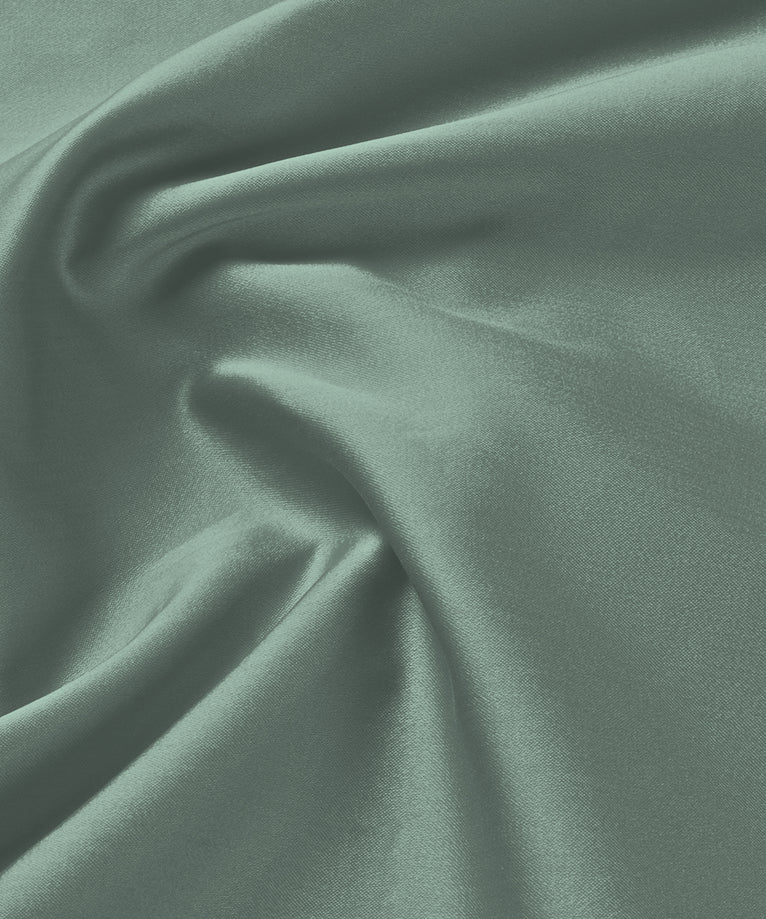 Dekbedovertrekset Egyptisch katoen Satijn 400TC | Sage Green