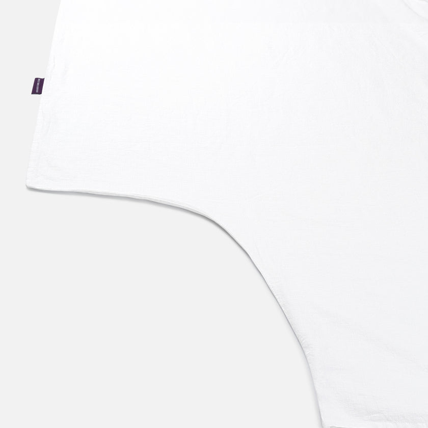 Dekbedovertrekset & Hoeslaken Satijn Wit