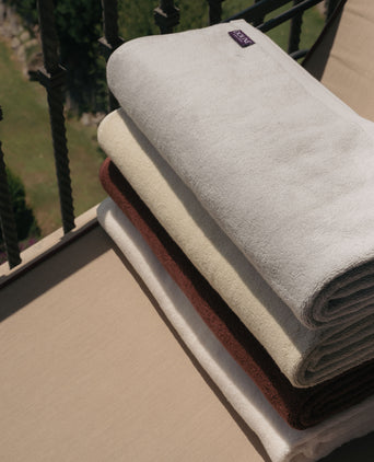 Handdoek zero-twist katoen 100x150 cm | Pebble Beach