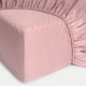 Hoeslaken Egyptisch katoen Satijn 400TC | Blush Pink