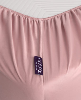 Hoeslaken Egyptisch katoen Satijn 400TC | Blush Pink