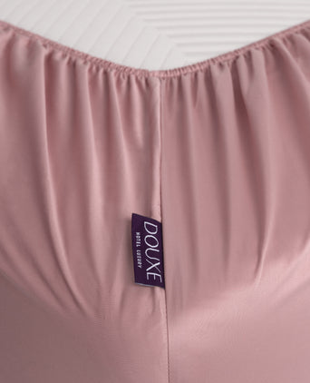 Hoeslaken Egyptisch katoen Satijn 400TC | Blush Pink