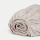 Hoeslaken 100% Gewassen Linnen | Oat