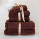 Handdoekset Deluxe (8 st.) | Chestnut