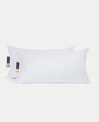 Hoofdkussen set Dons FIRM | Zijslaper 50x90 cm (2 st.)