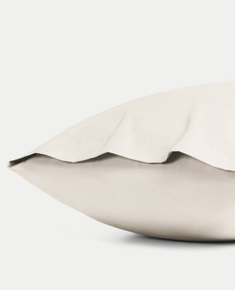 Kussensloop Egyptisch katoen Percal 400TC | Chalk White