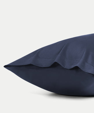 Kussensloop Egyptisch katoen 400TC Satijn | Harbour Blue