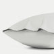 Kinderkussensloop Egyptisch katoen 400TC Percal Silver Grey - Petit Hôtel