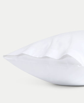 Set van 2 kussenslopen Egyptisch katoen Percal 400TC | Wit