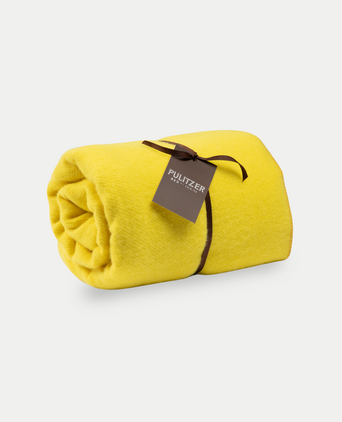 Pulitzer Plaid Geel 135x230 cm - Hotel Pulitzer Amsterdam