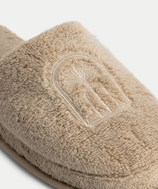 Luxe badslipper | Latte