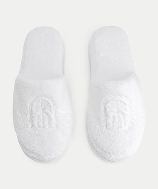 Luxe badslipper | Wit