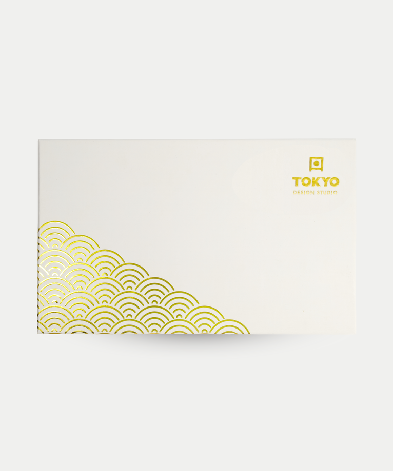 Tokyo Design Studio – Nippon White Gold Rim Espressoset (18-delig)