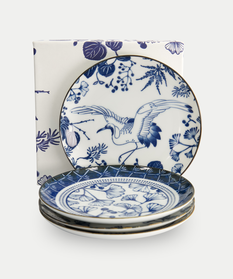 Tokyo Design Studio – Flora Japonica Bordenset (4-delig)