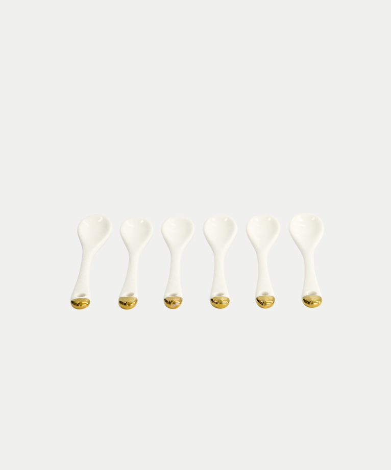 Tokyo Design Studio – Nippon White Gold Rim Kop-en-Schotelset Star Lines (8-delig)