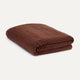 Handdoek zero-twist katoen 100x150 cm | Chestnut