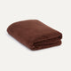 Handdoek zero-twist katoen 70x140 cm | Chestnut