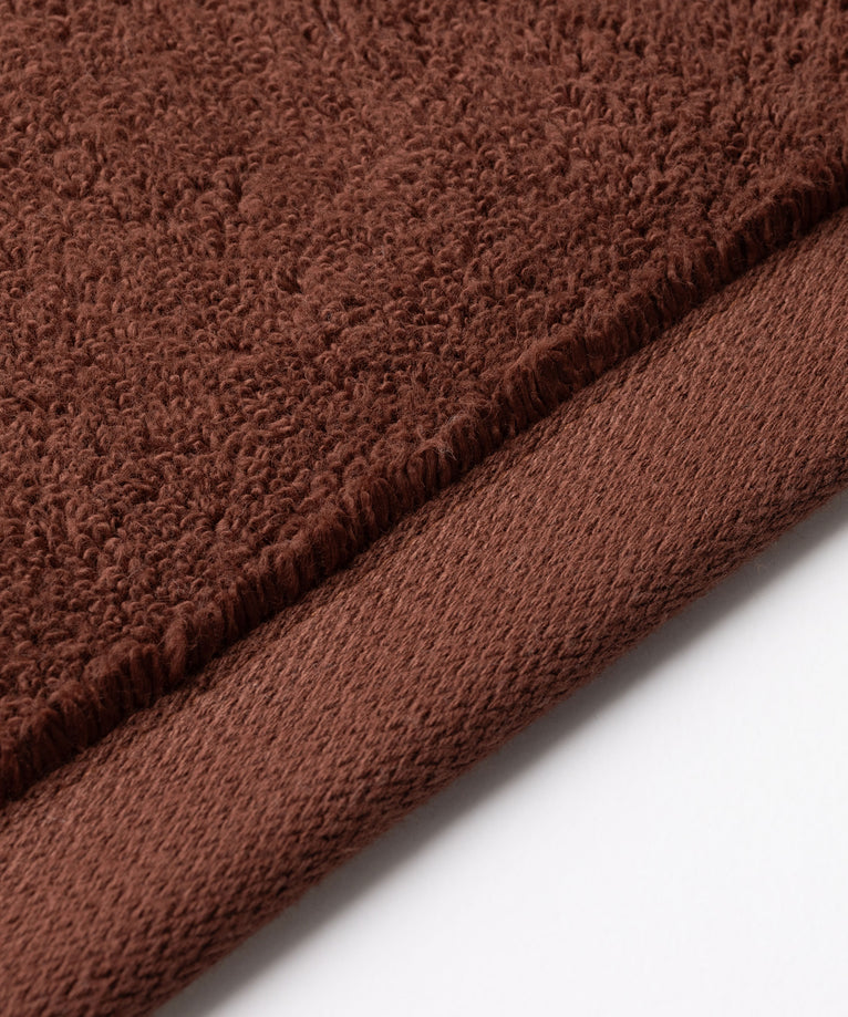 Handdoek zero-twist katoen 70x140 cm | Chestnut