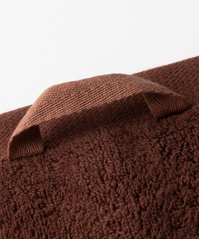 Gastendoekje zero-twist katoen 40x60 cm (2 st.) | Chestnut