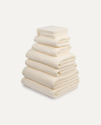 Handdoekset Spa Compleet (10 st.) | Cream