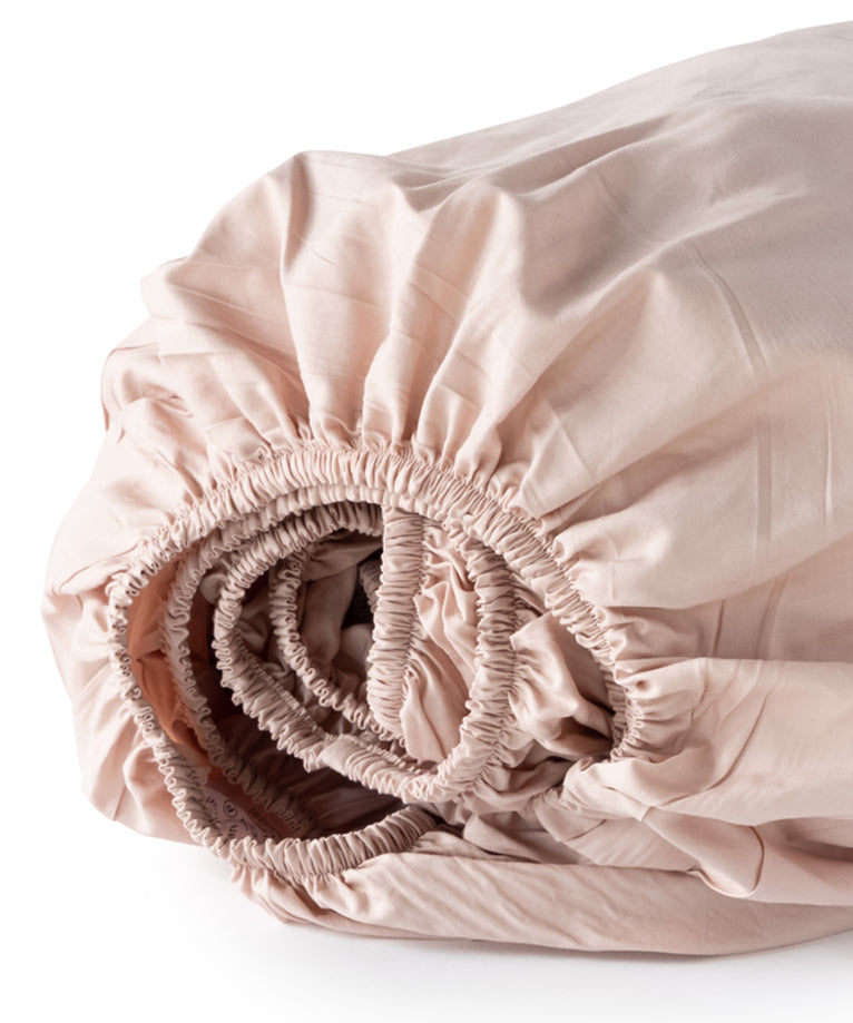 Dekbedovertrekset & Hoeslaken Percal Blush Pink