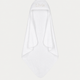 Baby-Badeponcho Zero-Twist-Baumwolle | Weiß