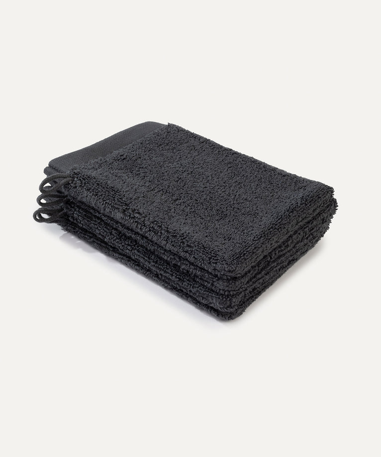 Washandje Antraciet 16x21 cm | 4 stuks