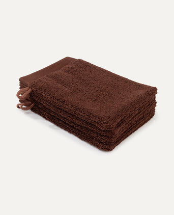 Washandje Chestnut 16x21 cm | 4 st.