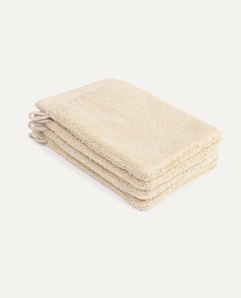 Washandje Cream 16x21 cm | 4 stuks