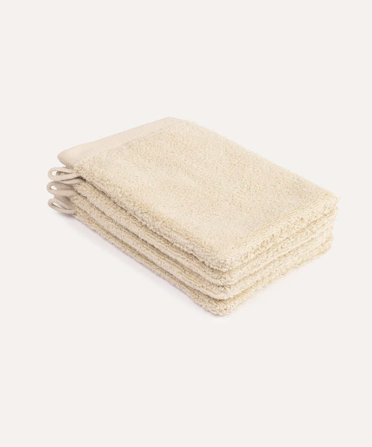 Washandje Cream 16x21 cm | 4 stuks