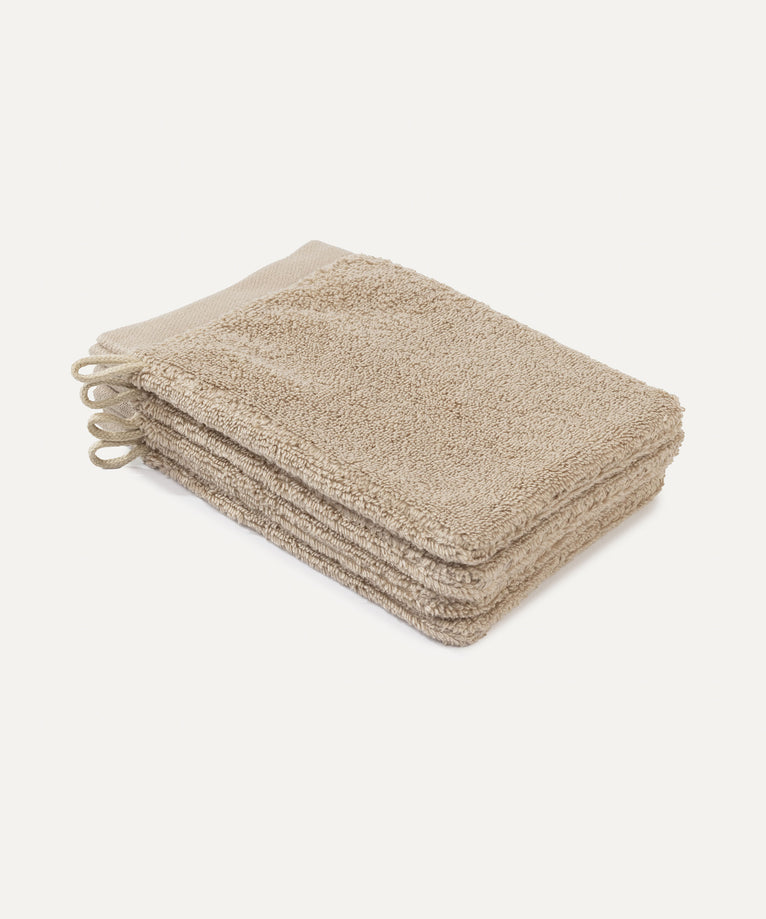 Washandje Latte 16x21 cm | 4 stuks