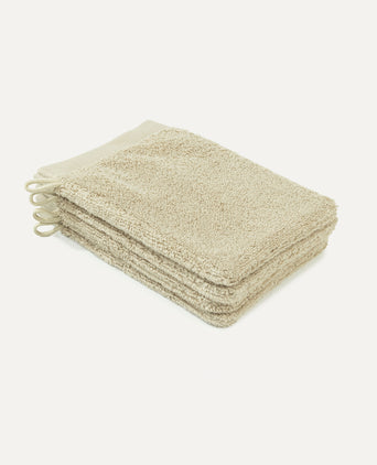 Washandje Pebble Beach 16x21 cm | 4 stuks